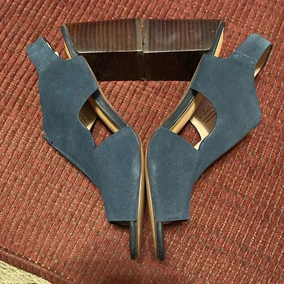 ***NWOT*** MARKET & SPRUCE GABRIEL SUEDE SLINGBACK HEELS SIZE 9 - Picture 4 of 13